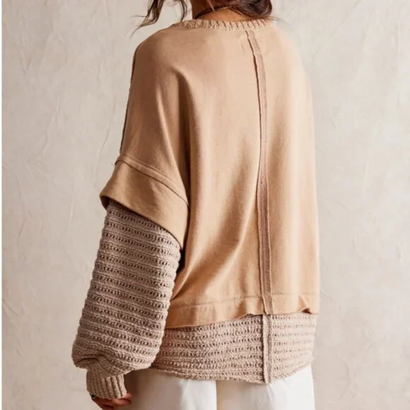 FREE PEOPLE - We The Free Holly Twofer Pullover - Picture 2 of 12